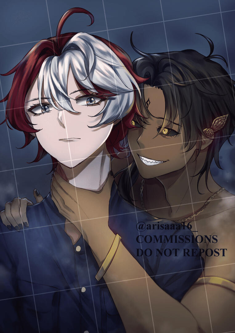 (LOCAL - Full Render Manhwa/Lined Render Style) @Rauverie - Worked on under the name @arisaaa16_ (2022)