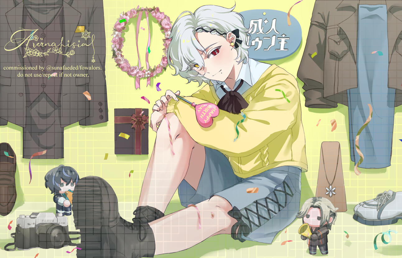 (LOCAL - Full Rendered Illustration, Half/Semi Full Body) @sunfaeded/fowalors (Feb 2023)