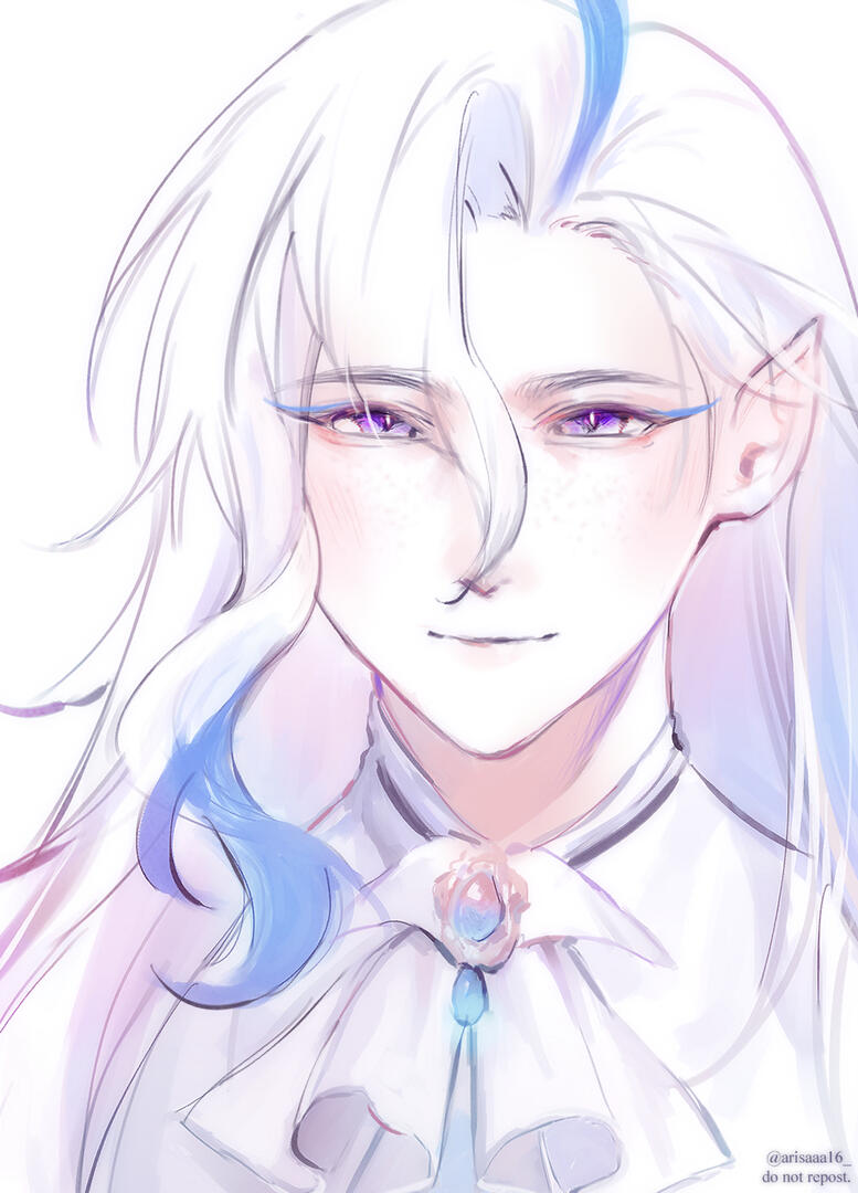 Colored Sketch - Lightly rendered