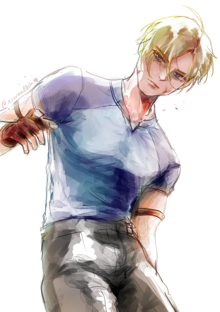 Colored Sketch - Lightly Rendered